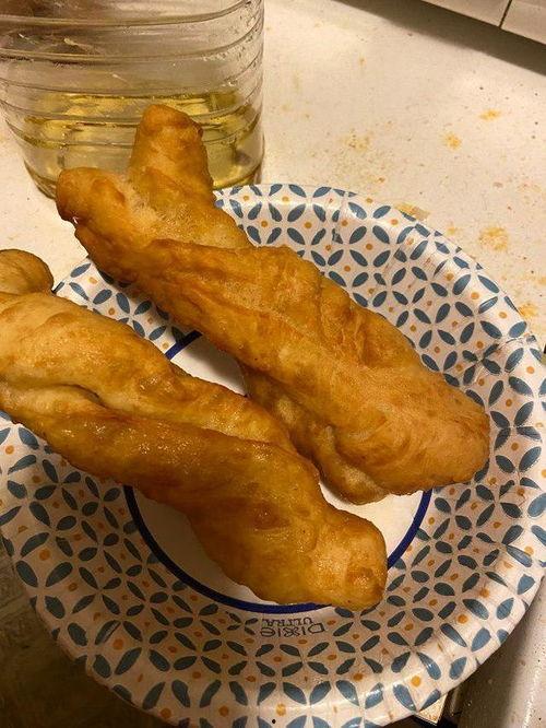 做油条的视频,家常美味，轻松学会